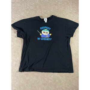 Vintage Comedy Central Men's 07' Southpark Cartman Respect My Authority Shirt XL